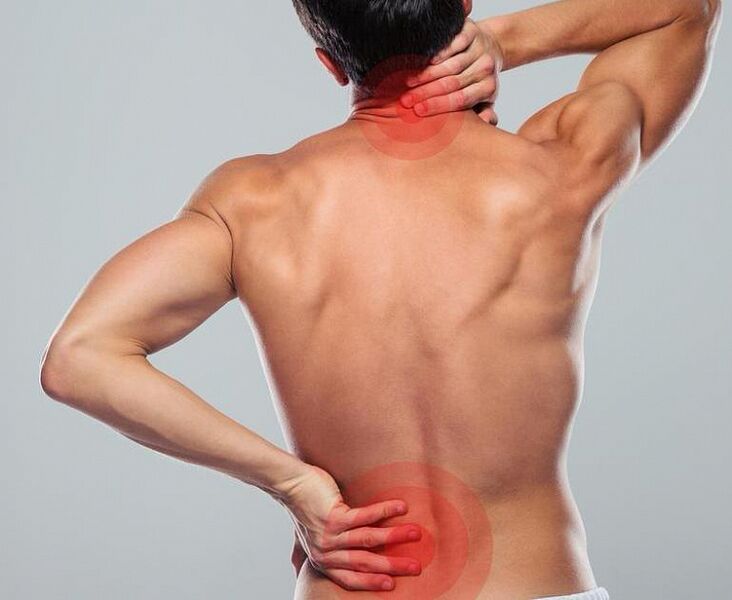 Usa ka Tawo nga Spinal Osteochondrosis